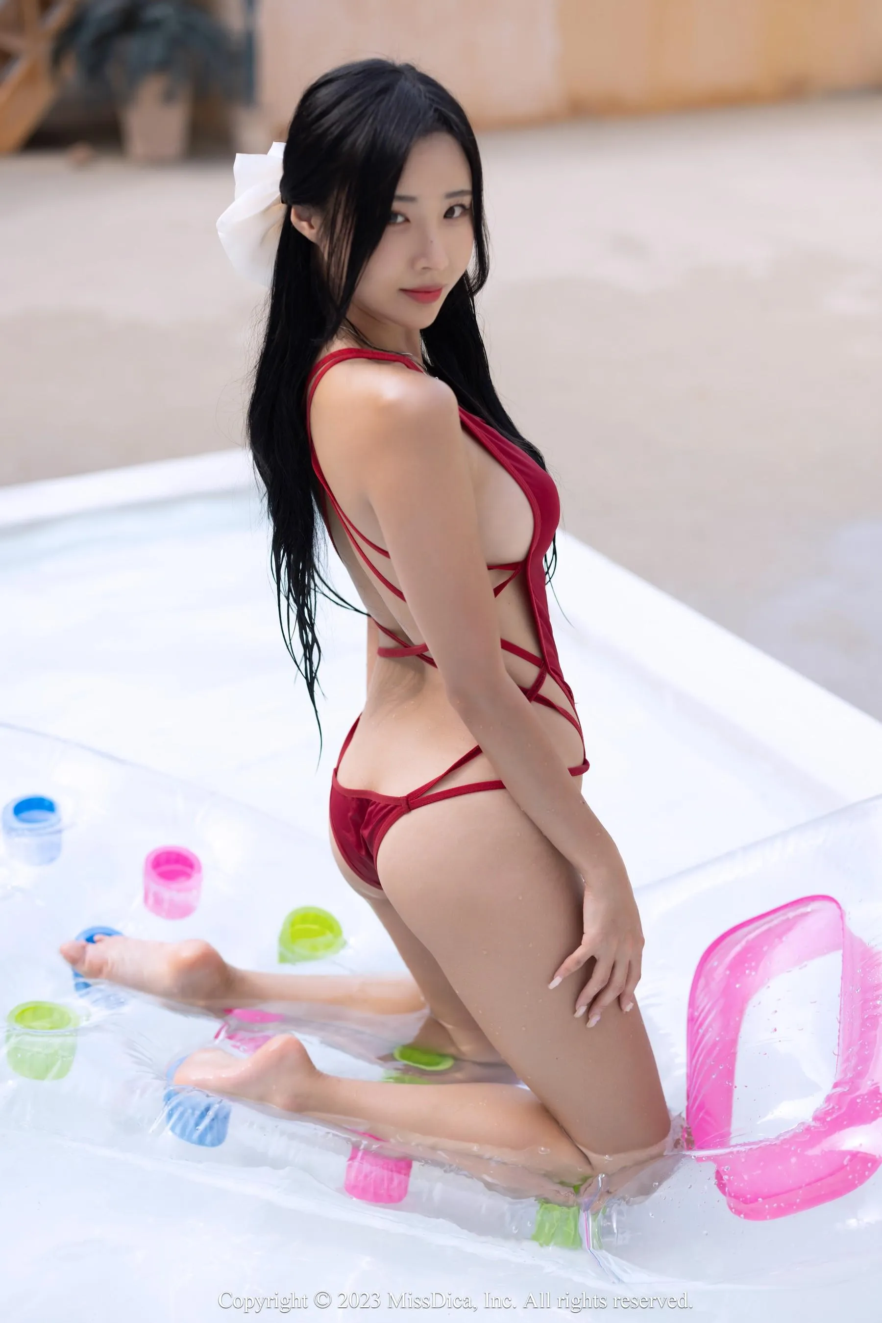 Habin 하빈 – NO.14 Habin’s Rooftop Poolside Fantasy [104P]插图3